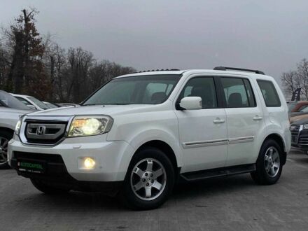 Белый Хонда Пилот, объемом двигателя 3.5 л и пробегом 224 тыс. км за 12990 $, фото 1 на Automoto.ua