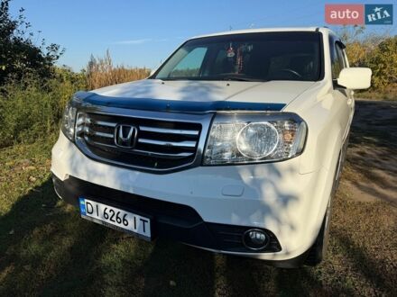 Білий Хонда Пілот, об'ємом двигуна 3.49 л та пробігом 186 тис. км за 15600 $, фото 1 на Automoto.ua