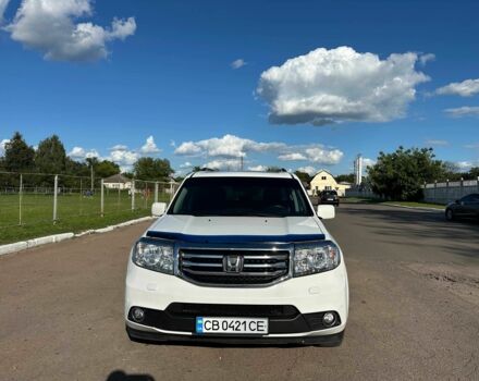 Белый Хонда Пилот, объемом двигателя 3.5 л и пробегом 175 тыс. км за 15200 $, фото 1 на Automoto.ua