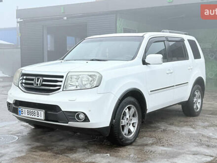 Білий Хонда Пілот, об'ємом двигуна 3.47 л та пробігом 151 тис. км за 15200 $, фото 1 на Automoto.ua