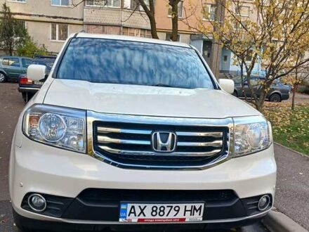 Белый Хонда Пилот, объемом двигателя 3.5 л и пробегом 130 тыс. км за 15200 $, фото 1 на Automoto.ua