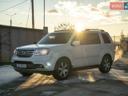 Білий Хонда Пілот, об'ємом двигуна 3.47 л та пробігом 157 тис. км за 18900 $, фото 1 на Automoto.ua
