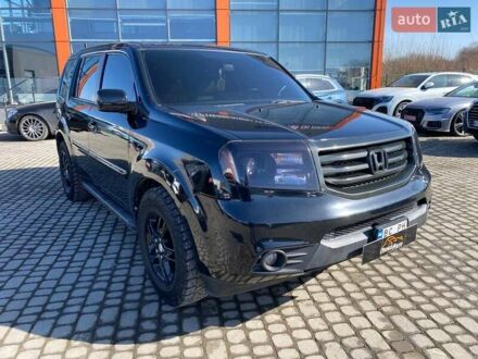 Белый Хонда Пилот, объемом двигателя 3.47 л и пробегом 339 тыс. км за 14500 $, фото 1 на Automoto.ua