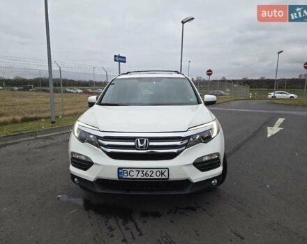 Білий Хонда Пілот, об'ємом двигуна 3.47 л та пробігом 155 тис. км за 22500 $, фото 1 на Automoto.ua