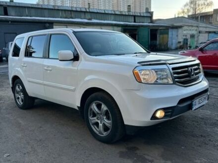 Белый Хонда Пилот, объемом двигателя 3.47 л и пробегом 200 тыс. км за 14000 $, фото 1 на Automoto.ua