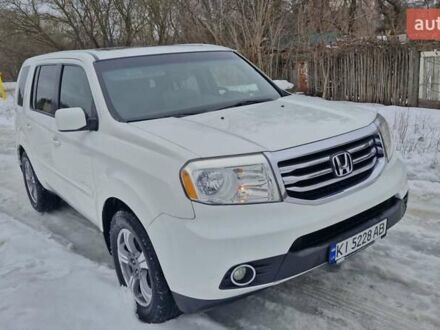 Белый Хонда Пилот, объемом двигателя 3.47 л и пробегом 165 тыс. км за 17800 $, фото 1 на Automoto.ua