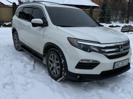 Белый Хонда Пилот, объемом двигателя 3.5 л и пробегом 160 тыс. км за 22016 $, фото 1 на Automoto.ua