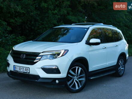 Білий Хонда Пілот, об'ємом двигуна 3.5 л та пробігом 117 тис. км за 22500 $, фото 1 на Automoto.ua