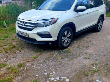 Білий Хонда Пілот, об'ємом двигуна 3.5 л та пробігом 115 тис. км за 18000 $, фото 1 на Automoto.ua