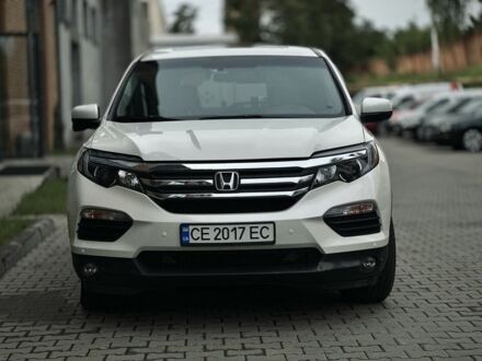 Белый Хонда Пилот, объемом двигателя 3.5 л и пробегом 127 тыс. км за 22450 $, фото 1 на Automoto.ua