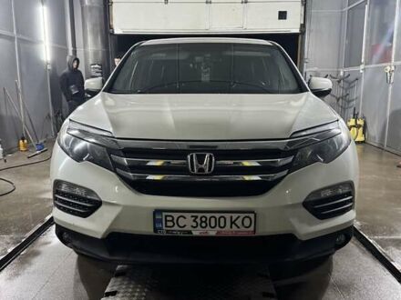 Білий Хонда Пілот, об'ємом двигуна 3.47 л та пробігом 145 тис. км за 23500 $, фото 1 на Automoto.ua