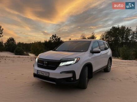 Білий Хонда Пілот, об'ємом двигуна 3.5 л та пробігом 60 тис. км за 30000 $, фото 1 на Automoto.ua