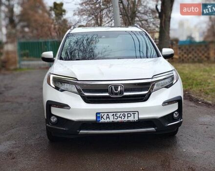 Білий Хонда Пілот, об'ємом двигуна 3.47 л та пробігом 86 тис. км за 30800 $, фото 1 на Automoto.ua