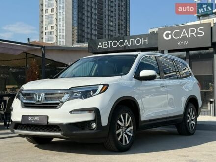 Белый Хонда Пилот, объемом двигателя 3.47 л и пробегом 151 тыс. км за 26500 $, фото 1 на Automoto.ua