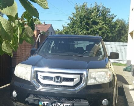 Черный Хонда Пилот, объемом двигателя 3.5 л и пробегом 350 тыс. км за 8500 $, фото 3 на Automoto.ua