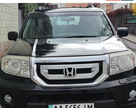 Черный Хонда Пилот, объемом двигателя 3.5 л и пробегом 244 тыс. км за 9200 $, фото 1 на Automoto.ua