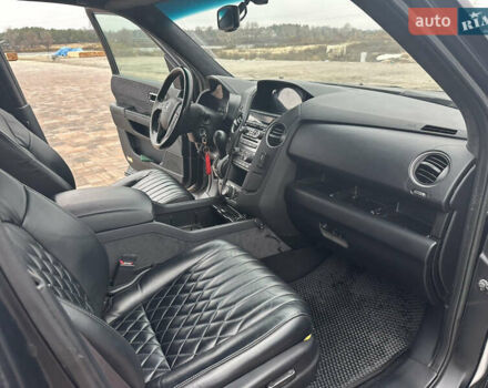 Черный Хонда Пилот, объемом двигателя 3.47 л и пробегом 210 тыс. км за 12500 $, фото 5 на Automoto.ua