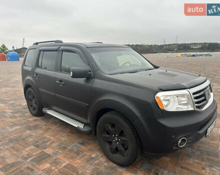 Черный Хонда Пилот, объемом двигателя 3.47 л и пробегом 210 тыс. км за 12500 $, фото 2 на Automoto.ua