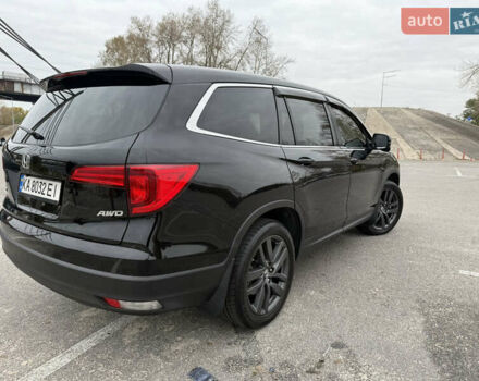 Черный Хонда Пилот, объемом двигателя 3.47 л и пробегом 162 тыс. км за 22000 $, фото 4 на Automoto.ua