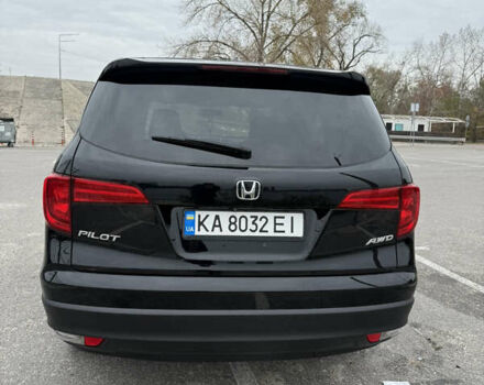 Черный Хонда Пилот, объемом двигателя 3.47 л и пробегом 162 тыс. км за 22000 $, фото 6 на Automoto.ua
