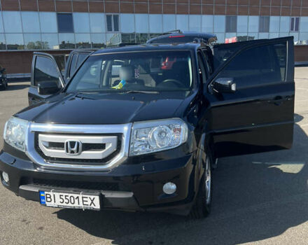 Черный Хонда Пилот, объемом двигателя 3.47 л и пробегом 289 тыс. км за 10500 $, фото 1 на Automoto.ua