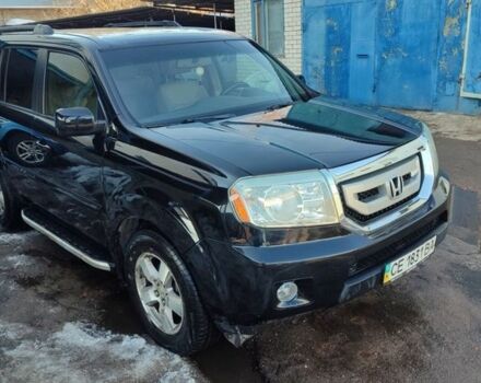 Черный Хонда Пилот, объемом двигателя 3.47 л и пробегом 270 тыс. км за 10250 $, фото 1 на Automoto.ua