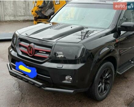 Черный Хонда Пилот, объемом двигателя 3.5 л и пробегом 323 тыс. км за 12500 $, фото 1 на Automoto.ua