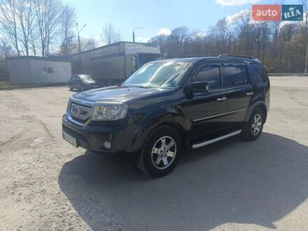 Черный Хонда Пилот, объемом двигателя 3.47 л и пробегом 260 тыс. км за 9000 $, фото 1 на Automoto.ua