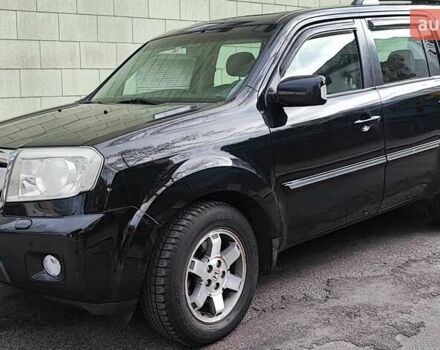 Черный Хонда Пилот, объемом двигателя 3.5 л и пробегом 244 тыс. км за 9200 $, фото 1 на Automoto.ua