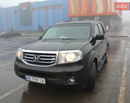 Черный Хонда Пилот, объемом двигателя 3.47 л и пробегом 155 тыс. км за 17000 $, фото 1 на Automoto.ua