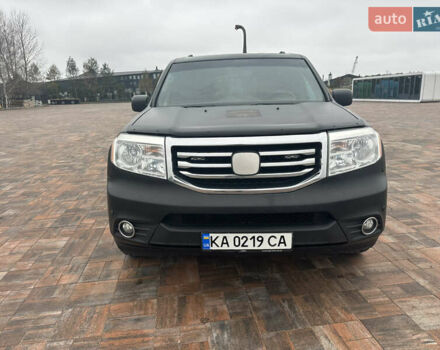 Черный Хонда Пилот, объемом двигателя 3.47 л и пробегом 210 тыс. км за 12500 $, фото 1 на Automoto.ua