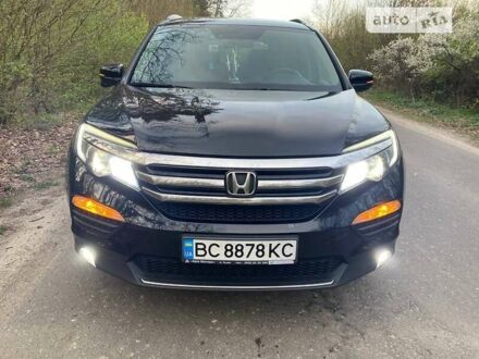 Черный Хонда Пилот, объемом двигателя 3 л и пробегом 235 тыс. км за 25500 $, фото 1 на Automoto.ua