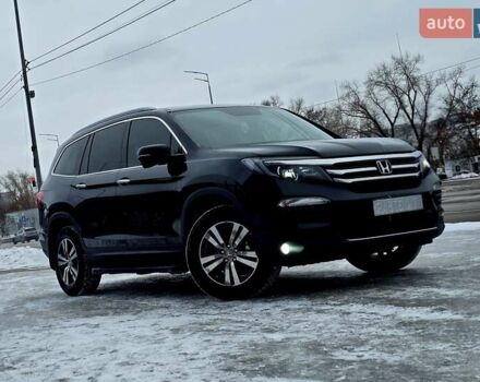 Черный Хонда Пилот, объемом двигателя 3 л и пробегом 249 тыс. км за 20999 $, фото 1 на Automoto.ua