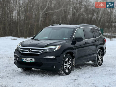 Черный Хонда Пилот, объемом двигателя 3.5 л и пробегом 163 тыс. км за 19300 $, фото 1 на Automoto.ua