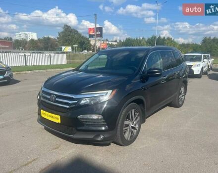 Черный Хонда Пилот, объемом двигателя 3.47 л и пробегом 139 тыс. км за 22777 $, фото 1 на Automoto.ua