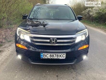 Черный Хонда Пилот, объемом двигателя 3 л и пробегом 235 тыс. км за 23500 $, фото 1 на Automoto.ua