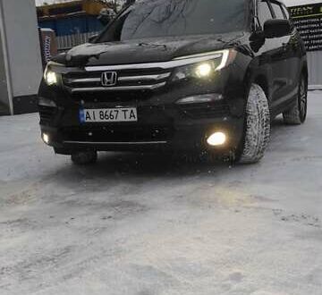 Черный Хонда Пилот, объемом двигателя 3.5 л и пробегом 146 тыс. км за 21500 $, фото 1 на Automoto.ua