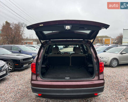 Красный Хонда Пилот, объемом двигателя 3.47 л и пробегом 179 тыс. км за 19999 $, фото 9 на Automoto.ua