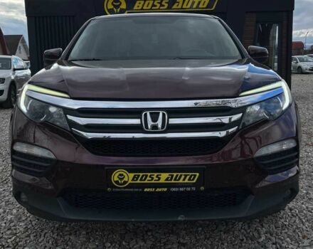 Красный Хонда Пилот, объемом двигателя 3.5 л и пробегом 246 тыс. км за 17300 $, фото 1 на Automoto.ua