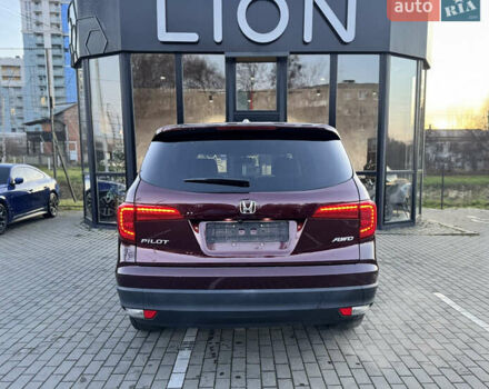 Красный Хонда Пилот, объемом двигателя 3.47 л и пробегом 138 тыс. км за 18899 $, фото 7 на Automoto.ua