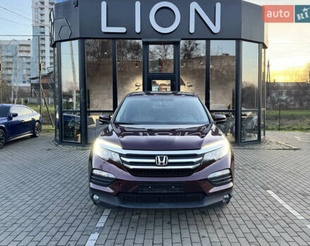 Красный Хонда Пилот, объемом двигателя 3.47 л и пробегом 138 тыс. км за 18899 $, фото 2 на Automoto.ua