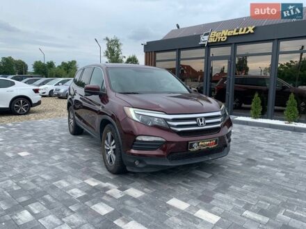 Червоний Хонда Пілот, об'ємом двигуна 3.47 л та пробігом 246 тис. км за 12499 $, фото 1 на Automoto.ua