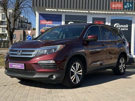 Хонда Пілот 2017 у Львові на Automoto.ua Червоний Хонда Пілот, об'ємом двигуна 3.47 л та пробігом 135 тис. км за 19500 $, фото 1 на Automoto.ua