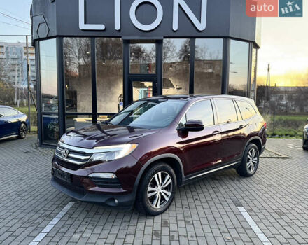 Красный Хонда Пилот, объемом двигателя 3.47 л и пробегом 138 тыс. км за 18899 $, фото 1 на Automoto.ua