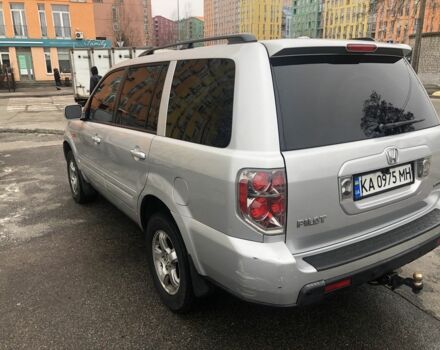 Серый Хонда Пилот, объемом двигателя 3.5 л и пробегом 385 тыс. км за 7300 $, фото 4 на Automoto.ua