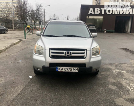 Серый Хонда Пилот, объемом двигателя 3.47 л и пробегом 385 тыс. км за 7300 $, фото 2 на Automoto.ua