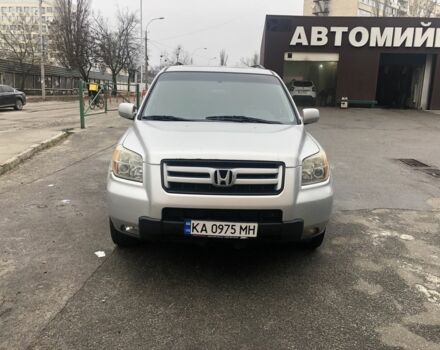 Серый Хонда Пилот, объемом двигателя 3.5 л и пробегом 385 тыс. км за 7300 $, фото 1 на Automoto.ua