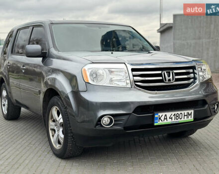 Сірий Хонда Пілот, об'ємом двигуна 3.5 л та пробігом 217 тис. км за 13500 $, фото 2 на Automoto.ua