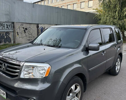 Сірий Хонда Пілот, об'ємом двигуна 3.47 л та пробігом 198 тис. км за 12500 $, фото 3 на Automoto.ua