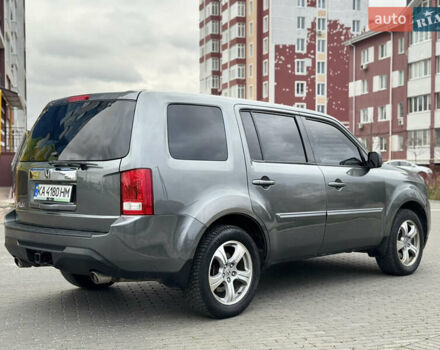 Сірий Хонда Пілот, об'ємом двигуна 3.5 л та пробігом 217 тис. км за 13500 $, фото 4 на Automoto.ua